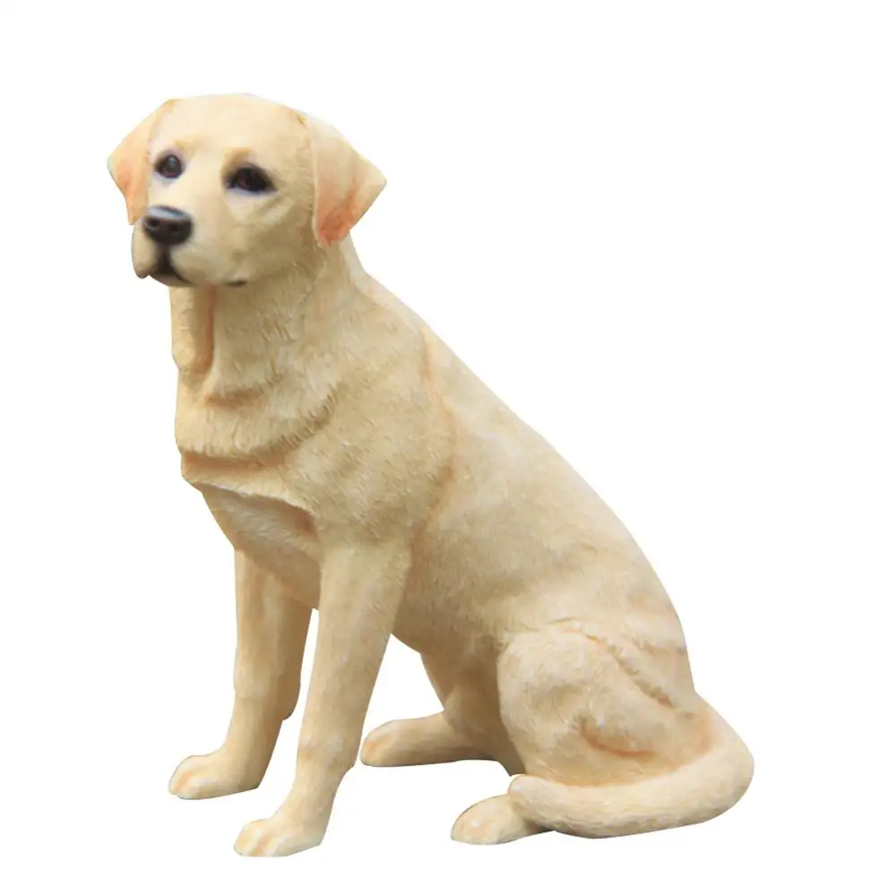 Best of Breed by Naturecraft Labrador Seated Yellow Sculpture New & Boxed 