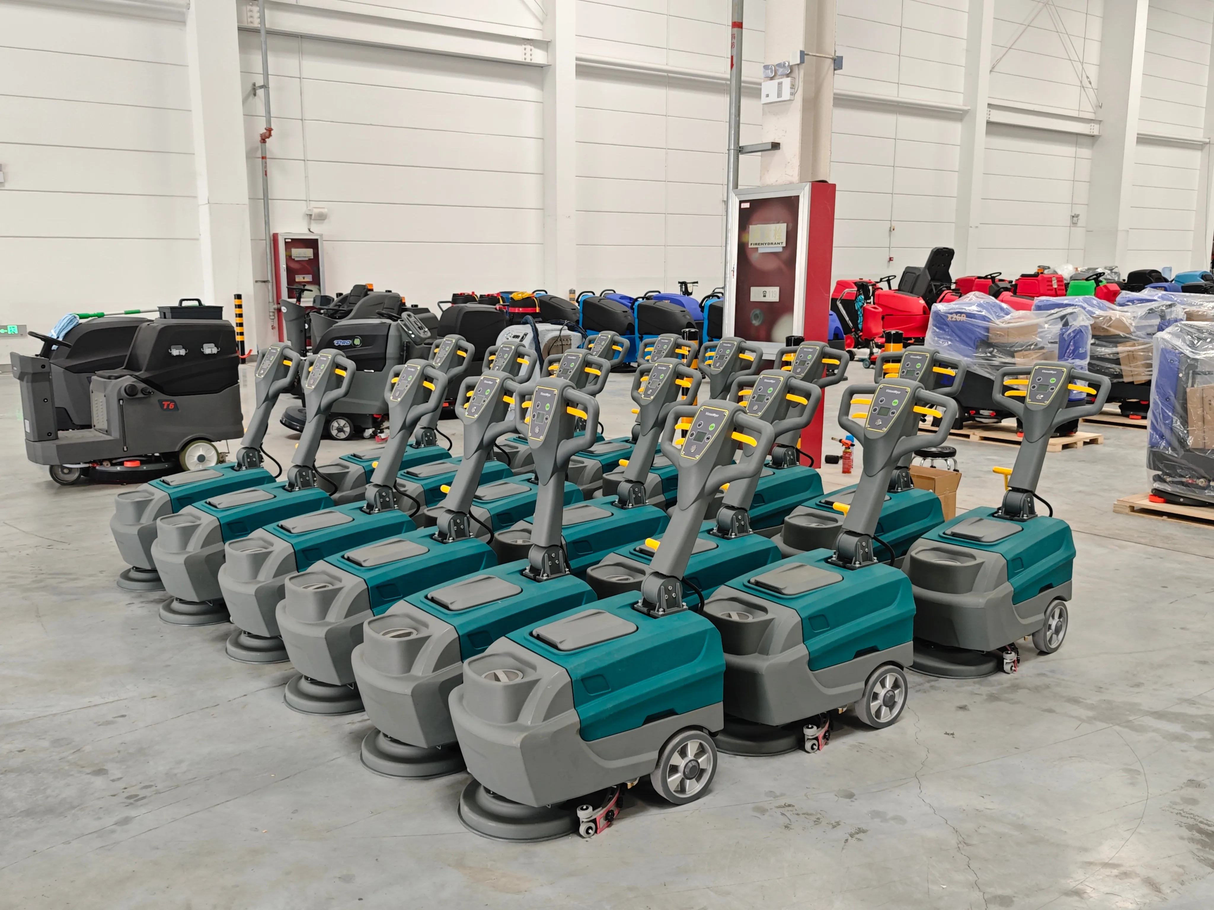 Alton T2B Floor Scrubber Production Line