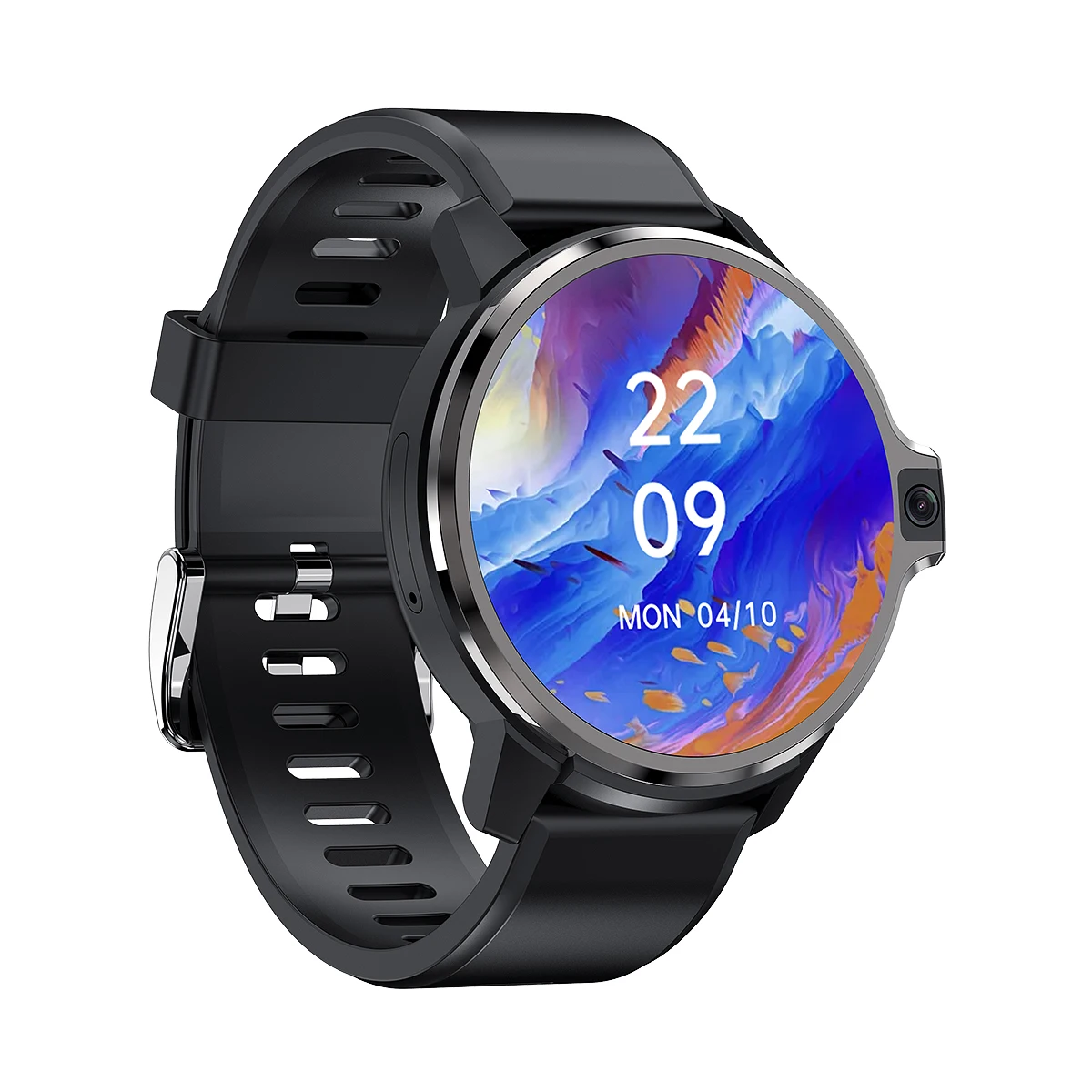 2021 Zeblaze Thor 5pro 4G Smart Watch FACE ID Unlokc Full Touch Screen  Android Smartwatch Phone newest