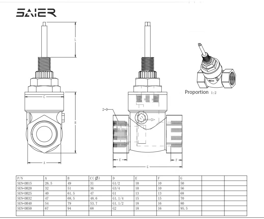 Water Flow Switch 220V Electronic Flowmeters Brass Baffle Flow Switches DN25 Automatic Water Flow Switch for Heat Pump