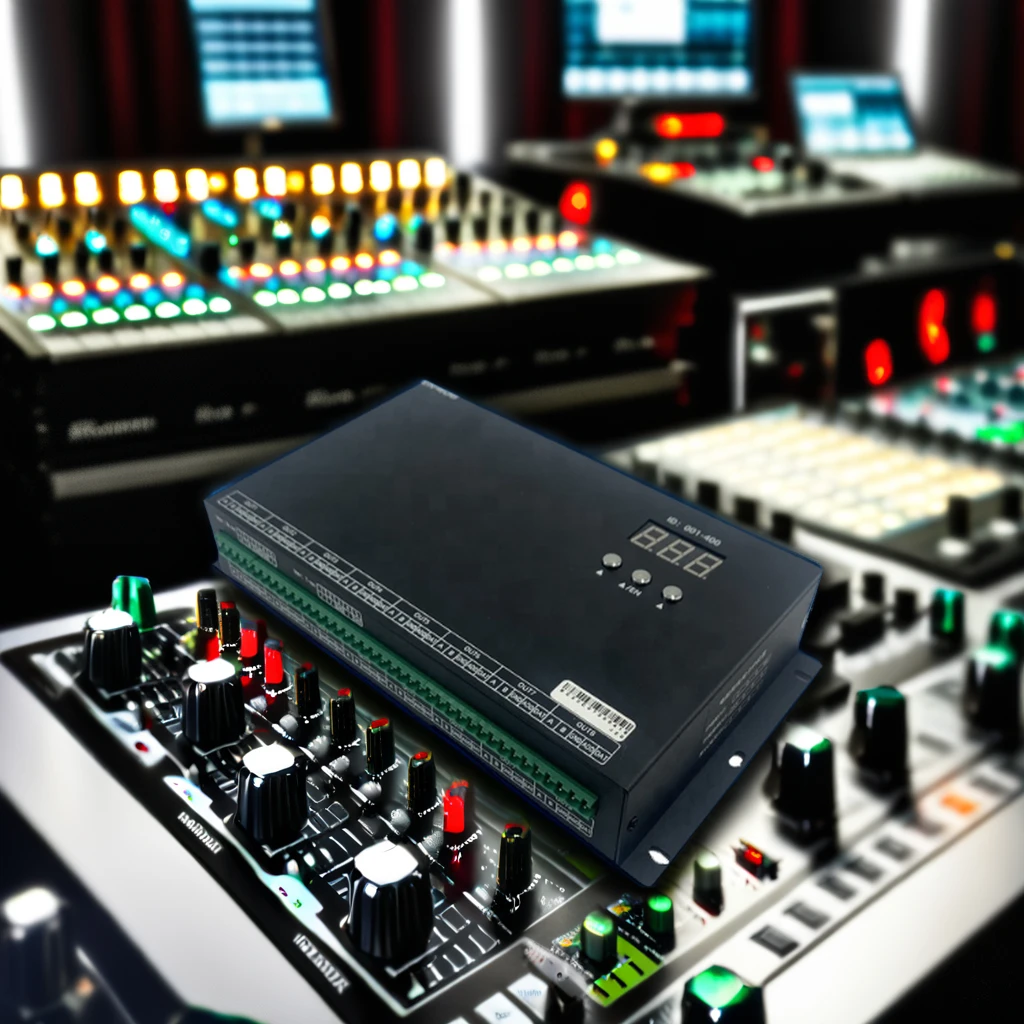 En-408s 1024 Pixel Dmx 512 Led Controller 12v Manual Switch & Oem