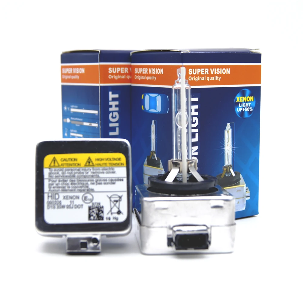D1S D2S D3S D4S HID Xenon Bulbs 12V 35W, Colors 4300K-12000K for