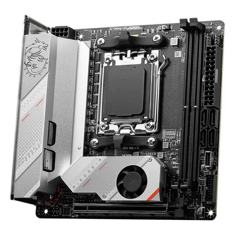 Msi Mpg B650i Edge Wifi Miniitx Motherboard With Am5 Socket Supports