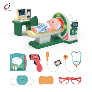 New Arrival Educational Computer CT Machine Doctor Play Set Toy, Pretend Play Kid Toy Doctor Set Toys for Kids