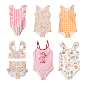 MLY 2026 Kids Two Pieces Bikini Set Girls Bikini Swimming Children Swimwear