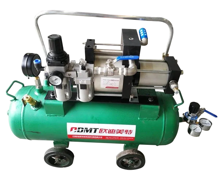 OMA/OMD/OMT Series High Pressure Double Acting Pneumatic Booster Pump