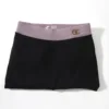 Black [Purple Waist]