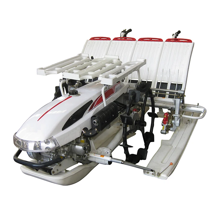Farm 6 Rows Rice Transplanter Manual Walking Type Rice Planting Machine Paddy Transplanter Rice Planter Paddy Plantation Machine