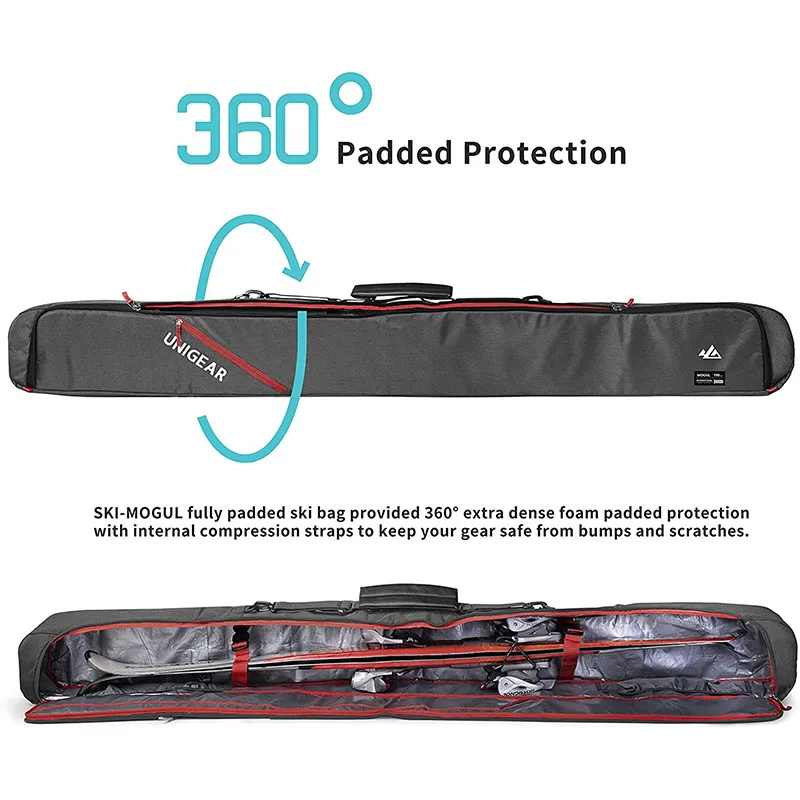 Large Capacity Polyester Snowboard Storage Bag Padded Snow Ski Bags