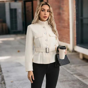 Clothing Manufacturer New Women's Clothing Versatile Elegant Commuter-style Stand-up Collar Ladies' Coat Women's Winter Clothing