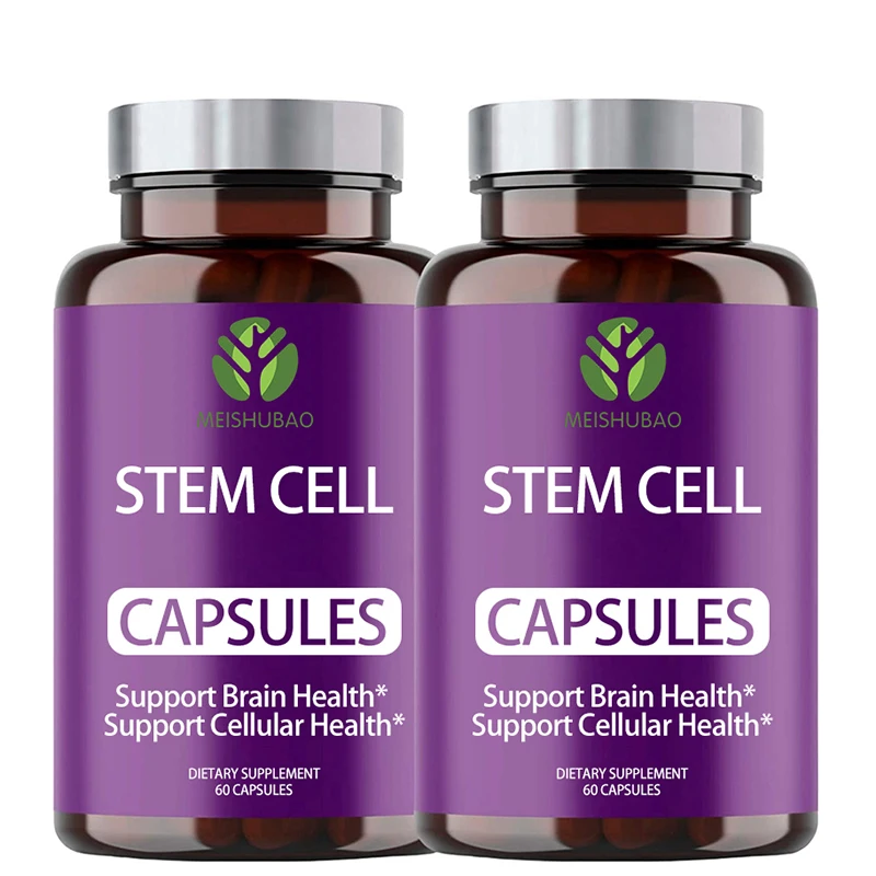 Private Label Stem Cell Capsules Stem Cell Regeneration Capsules Vitamin D3 Stem Cell Supplements Pills