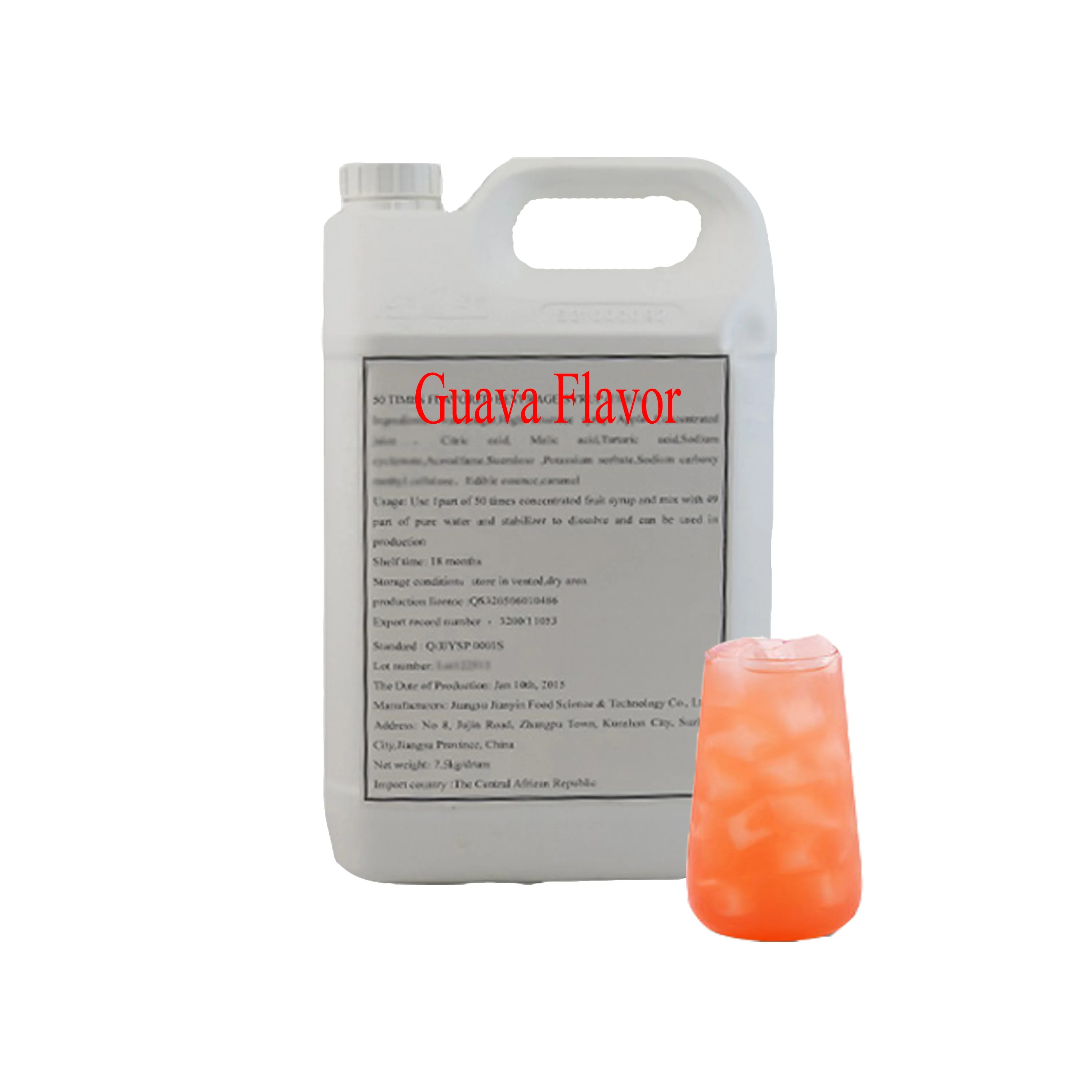 2024 hot sale concentrate juice 50 times concentrate fruit syrup-guava flavor