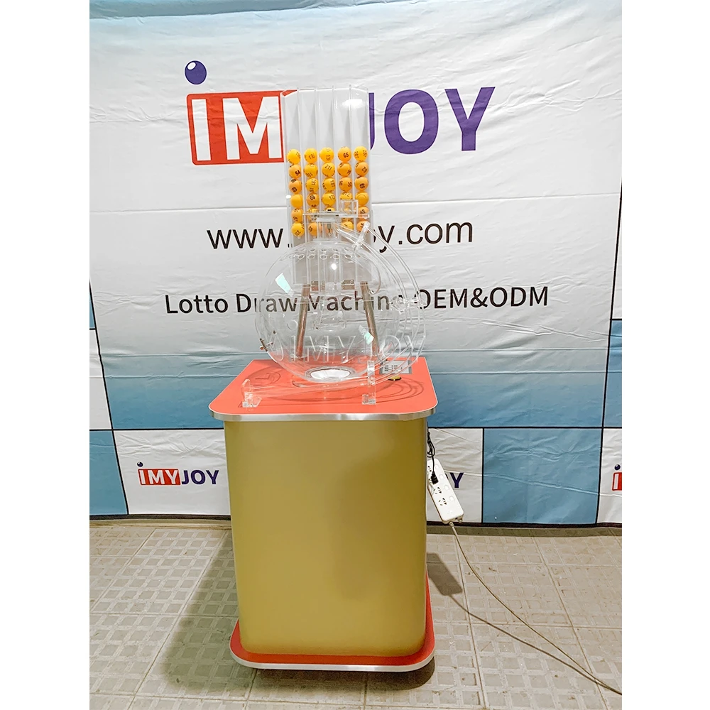 Lucky lotto draw plastic ping pong balls air jet mix lottery online drawing blower machine