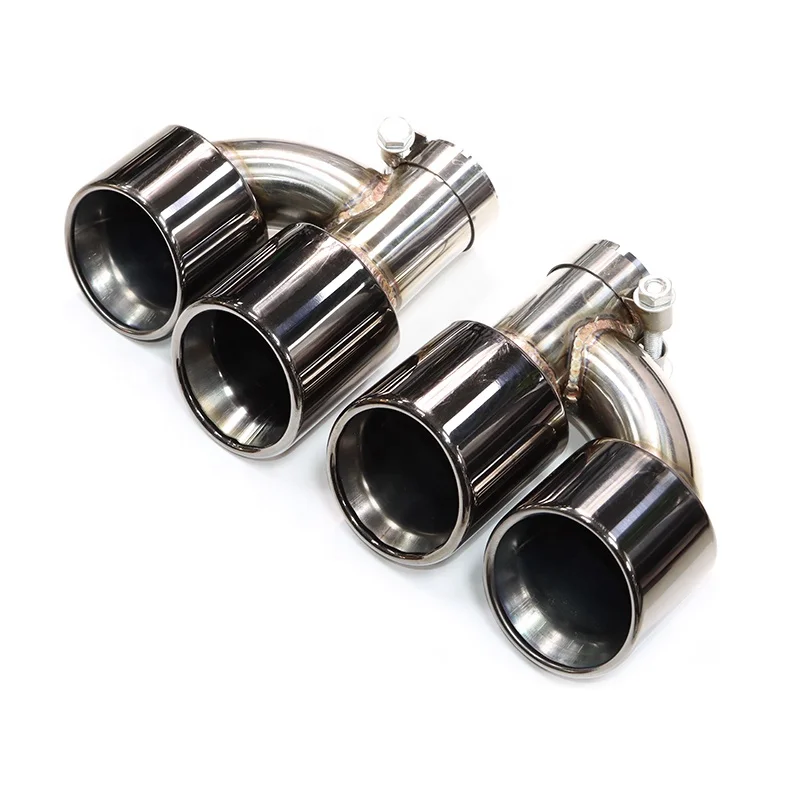 URB Tuyaux D'échappement Embouts De Silencieux En Acier Inoxydable Pour