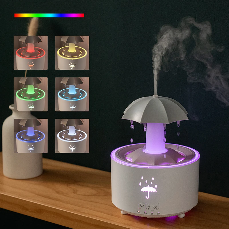 New Water Drop Aromatherapy Machine Humidifier Household Fog Quantity Desktop Silent Essential Oil Diffuser Aromatherapy Machine