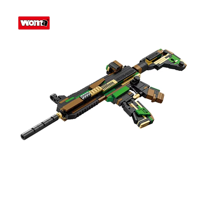 正規ライセンス 流浪の地球 MOCアサルトライフル 積み木を組み立てる