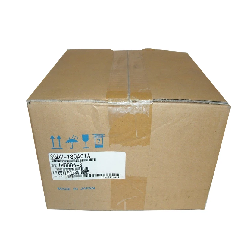 New Original SGDV-180A01A Yaskawa Sigma V SGDV series servo drive, paired with servo motors for accurate position, speed and torque control in medium-power industrial automation motion systems.