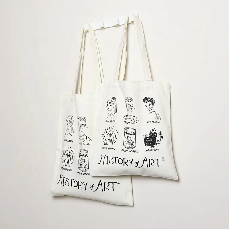 Рекламные Персонализированные пустые простые хлопковые холщовые сумки, многоразовые хлопковые сумки-тоуты для покупок с пользовательским принтом логотипа