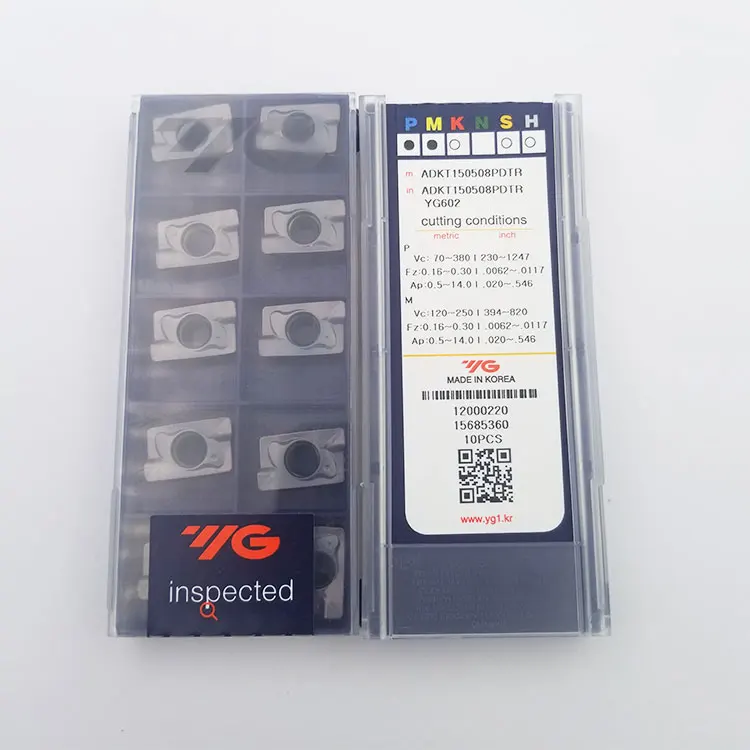 Adkt150508pdtr Yg602 Yg1 Cutting Tools Tungsten Carbide Inserts Buy