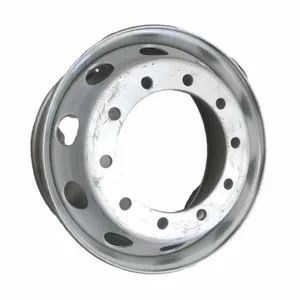 Hot Commercial Vehicle Wheel Assembly Truck and Car Parts Alloy Silver Finish Tire Free 3101011-TF980
