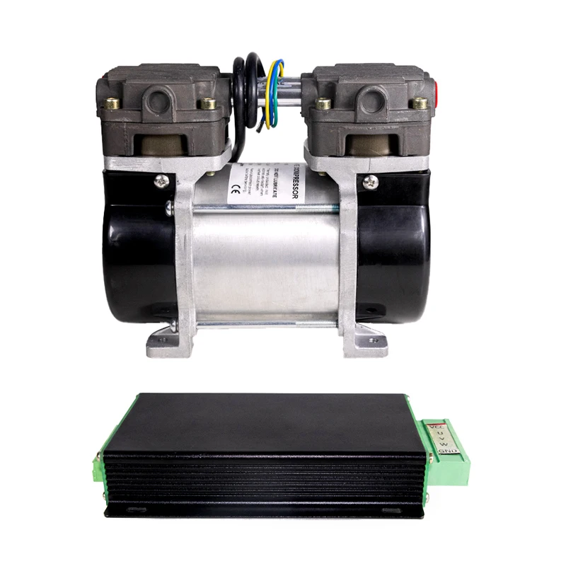 DC 12V /24V/48V小型サイレントポータブルエアコンプレッサー