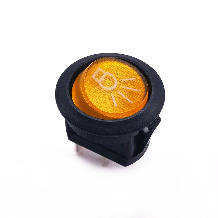Best Sellers Round Hole Rocker Switch Round Rocker Toggle Switch Shell Housing 12v Led