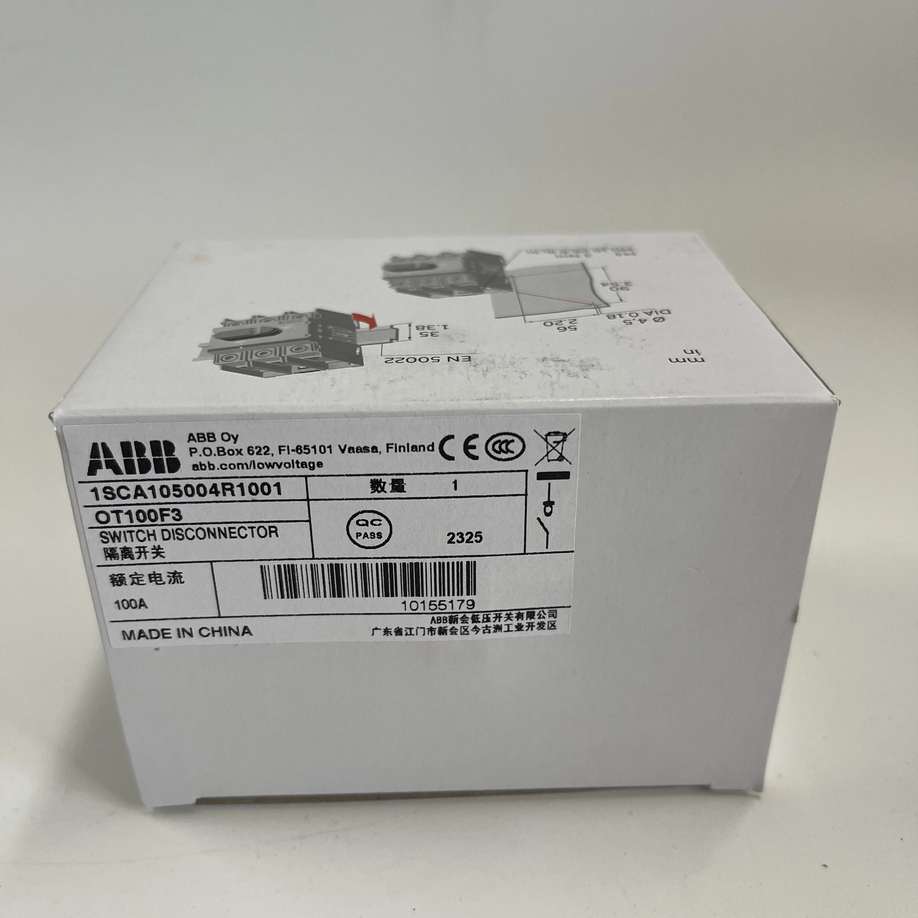 ABB Switch Disconnector OT100F3