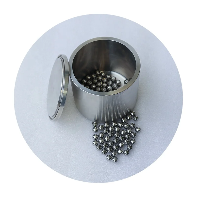 Tencan High Quality 50ml 100ml 250ml 500ml 1L 304 Stainless Still Ball Mill Jars Pot Planetary Ball Mill Jar