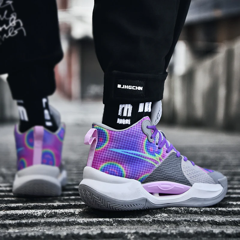 High Quality Nonslip Fashion Basketball Style Shoes Custom Branded