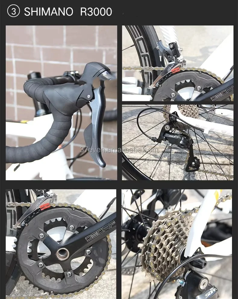 JAVA SILURO 3 Road Bike 18 Speed Carbon Fiber Bicycle SORA