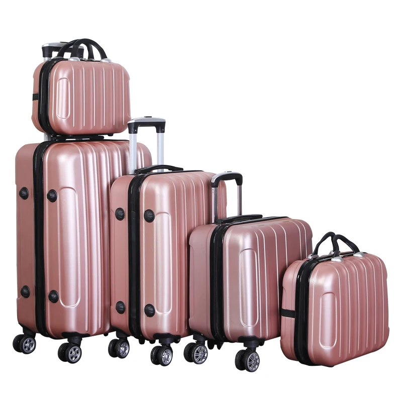 Wholesale New Model business suitcase trolley case with universal wheel  large capacity code box 20 24 28 inch luggage sets From m.