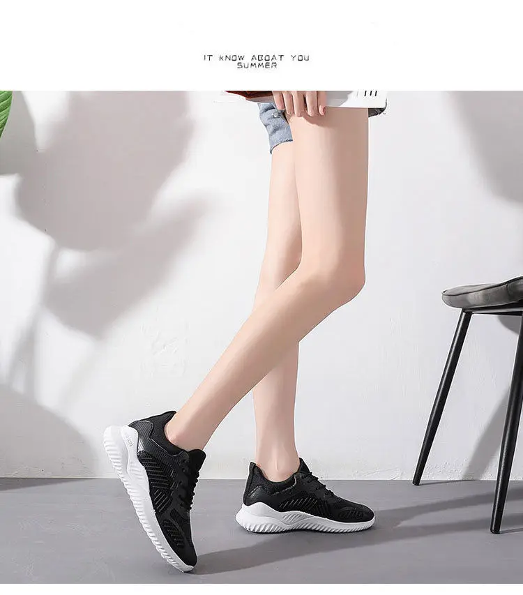 New Arrival Breathable Height-increasing Women's Casual Sneakers Light ...