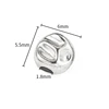 Acier A2767 5,5x6mm trou 1,8mm