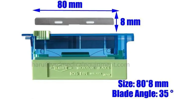 low profile microtome blade