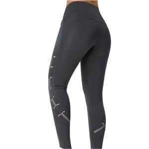 Soft Women Gym Breathable Lightweight Yoga Sports  Leak Hole Tight Hip Sportswear Seamless Leggings for Running