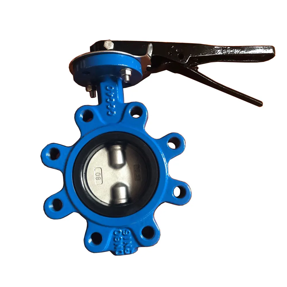 D971x-16q Butterfly Valve Dn100 Cast Iron Ss304 Cf8 Disc Handwheel ...