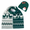 Green Christmas Scarf