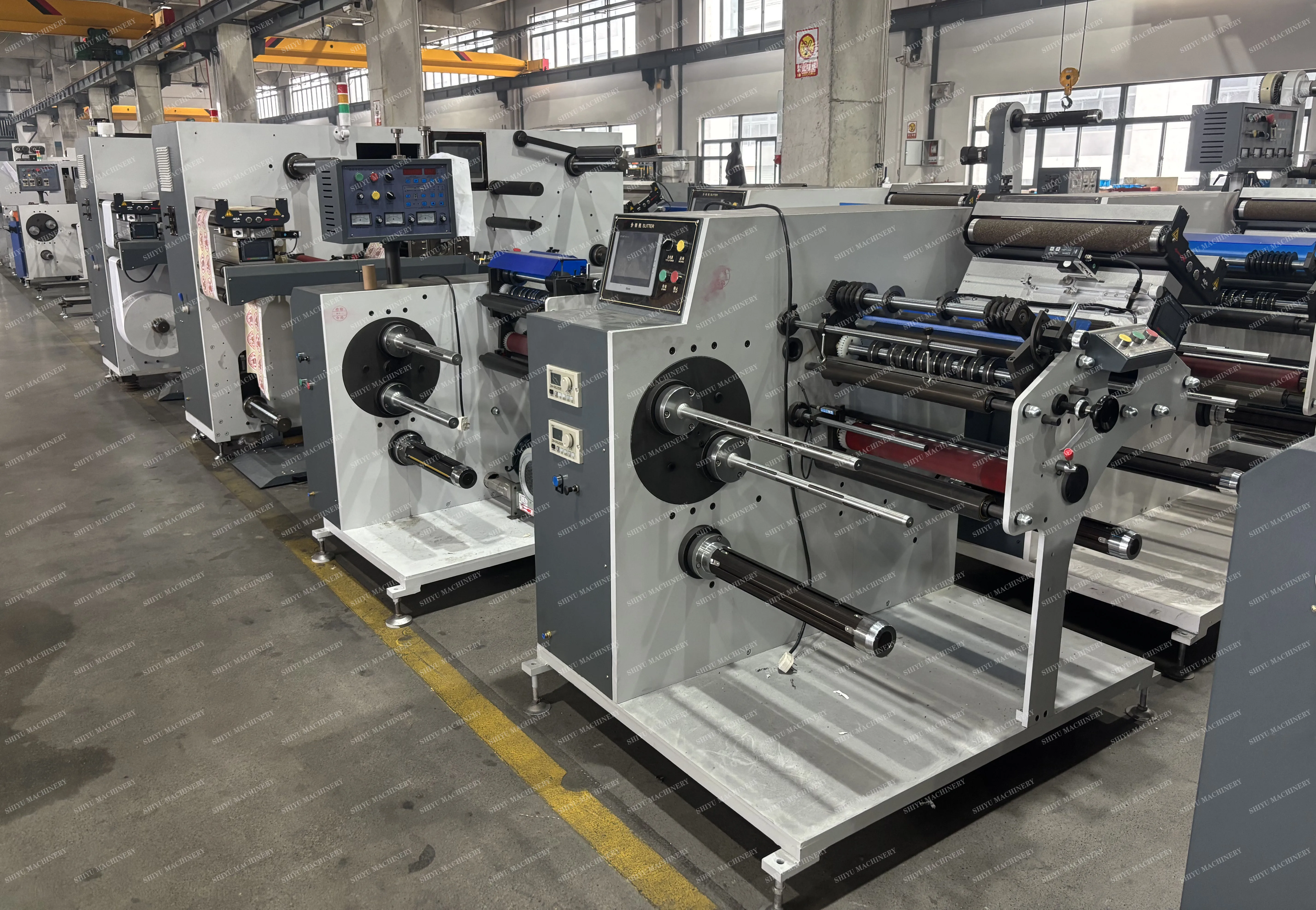Automatic 350mm Roll to Roll Adhesive Paper Sticker Label Rotary Die ...