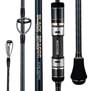 Lurekiller 1.9 m Toray Carbon Cloth All FUJI Parts Slow Jigging Fishing Rod Boat Fishing Jigging Rod Pole – Metal Jig – view 5