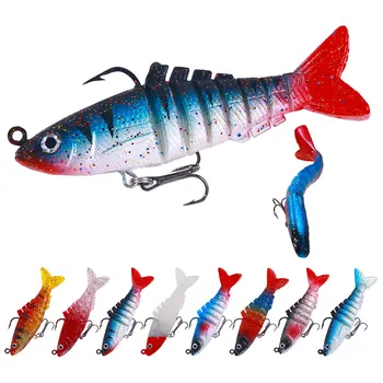 Wholesale 9 Centimeter Cheery 15g Artificial Lead Head Soft Plastic Wobbler Bass Fishing Lure for River Fishing – Soft Lure – view 2