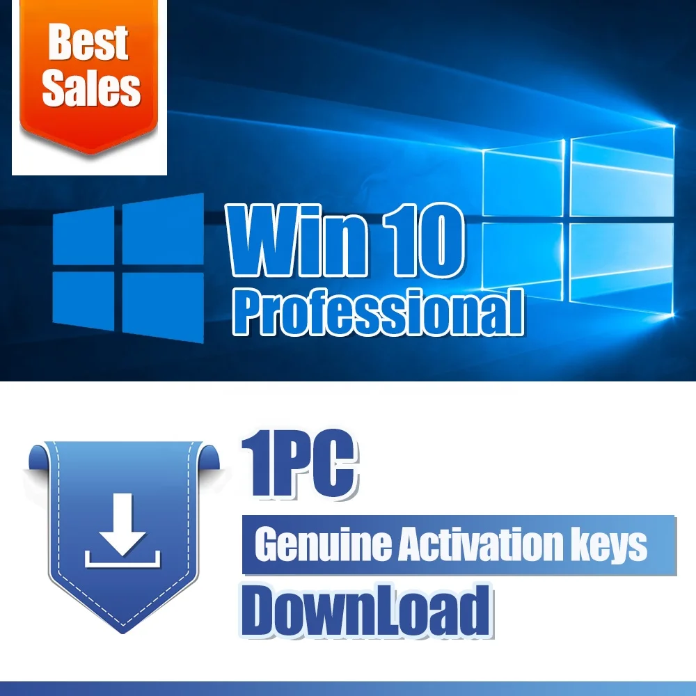 Genuine Win 10 Pro Retail Key 100 Online Activation Win 10 Professional Digital Key Send Online 9133