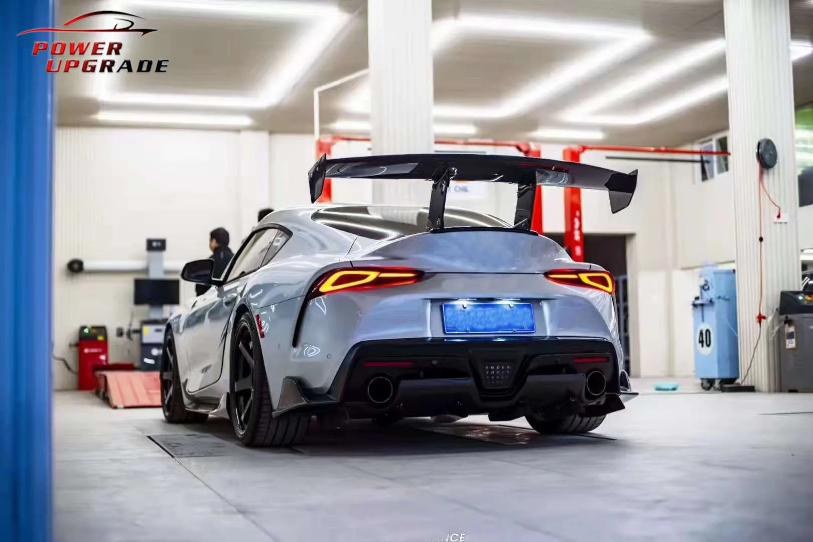 For Toyota Supra A90 A91 MK5 Carbon Fiber Vrs Style Bodykit Rear ...