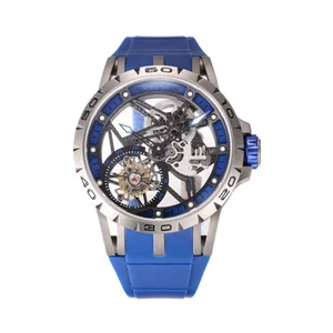 New High-end Fashionable Trendy Sporty Men's Mechanical Watch Classic Waterproof Retro Casual Luxurious Automatic Luminous Watch
