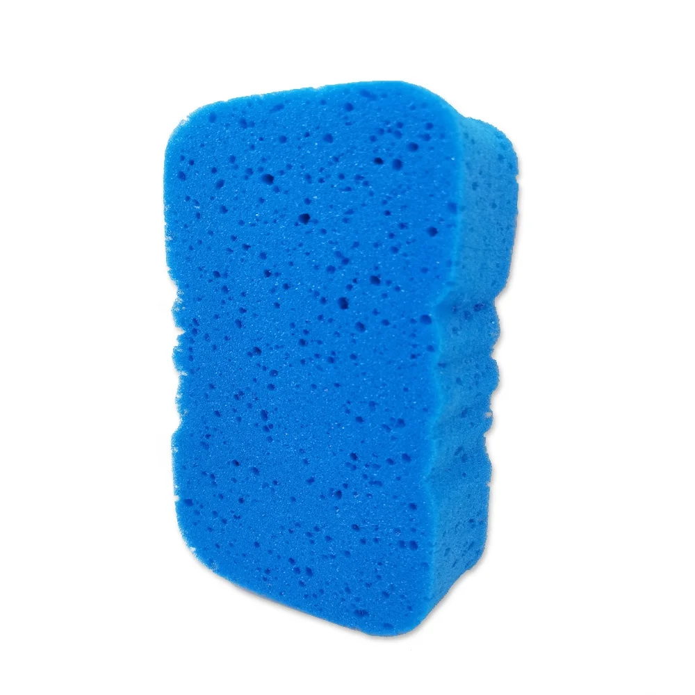 Низкий минимальный заказ, прямоугольная Коралловая губка для очистки автомобиля, аппликатор воска для автомобиля, губка для мытья автомобиля, оптовая продажа