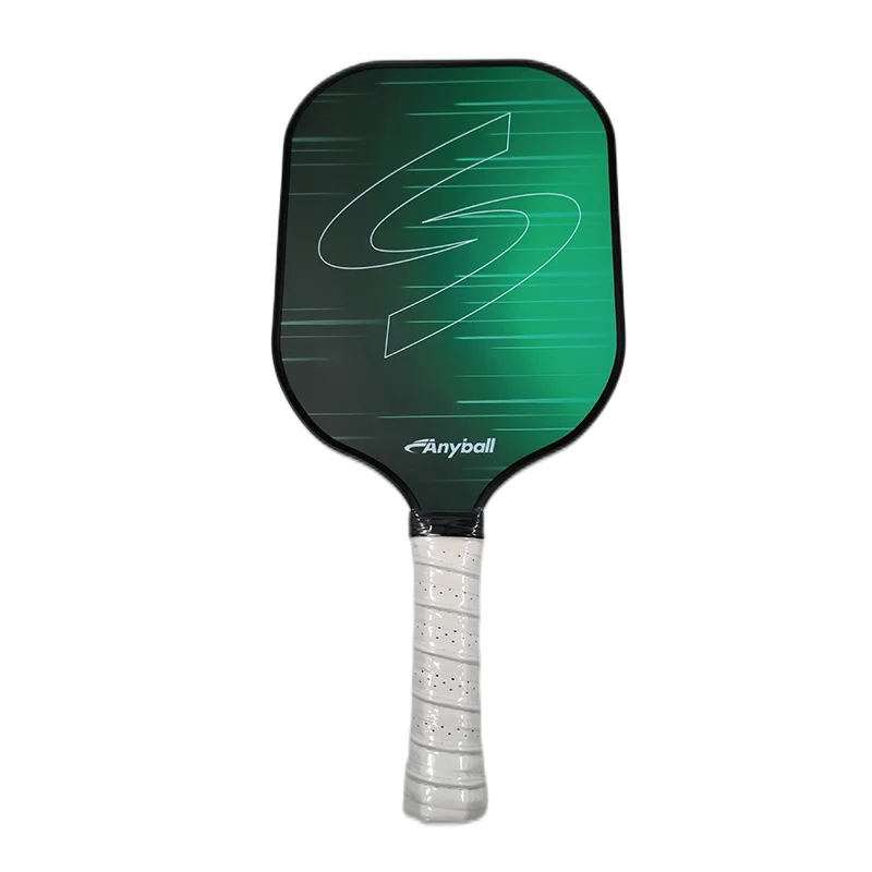 Anyball Pickleball Paddle Rough Surface Paddle Carbon Fiber 14mm Thickness Pickleball Racket OEM Available