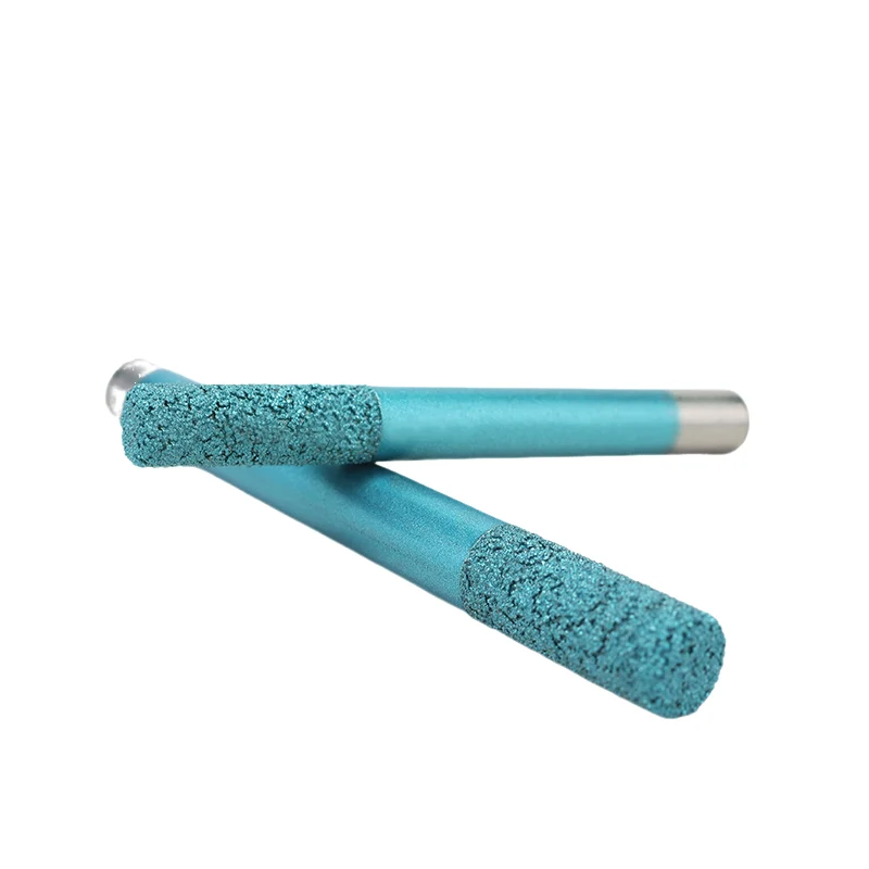 High Quality CNC Tools Square Vaccum Brazed Stone Engraving Bits Diamond Core Drill Bit Coating Router Bit for Marble