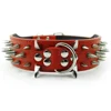 silver spikes:red