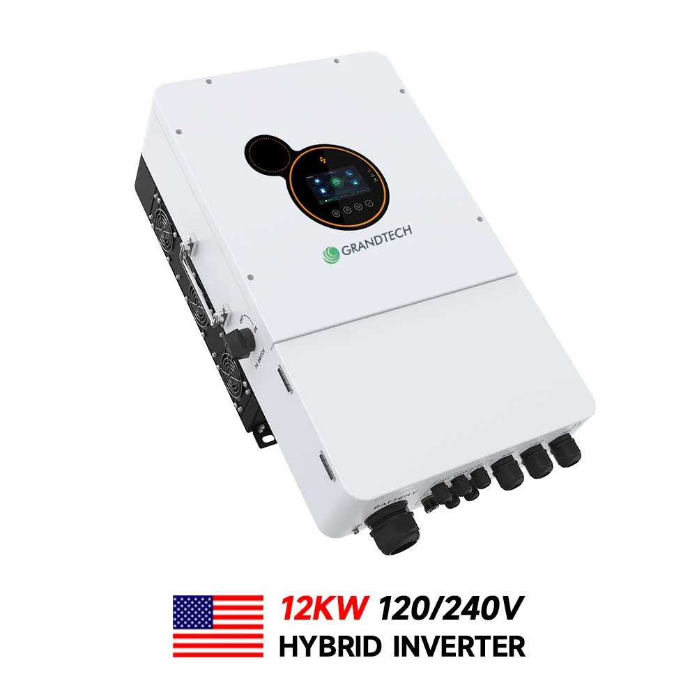 US STOCK SRNE 48V 8kW 10kW 12kW off Grid Solar Storage Inverter 120/240V SEI Series Split Phase UL1741 Hybrid Inverter for USA