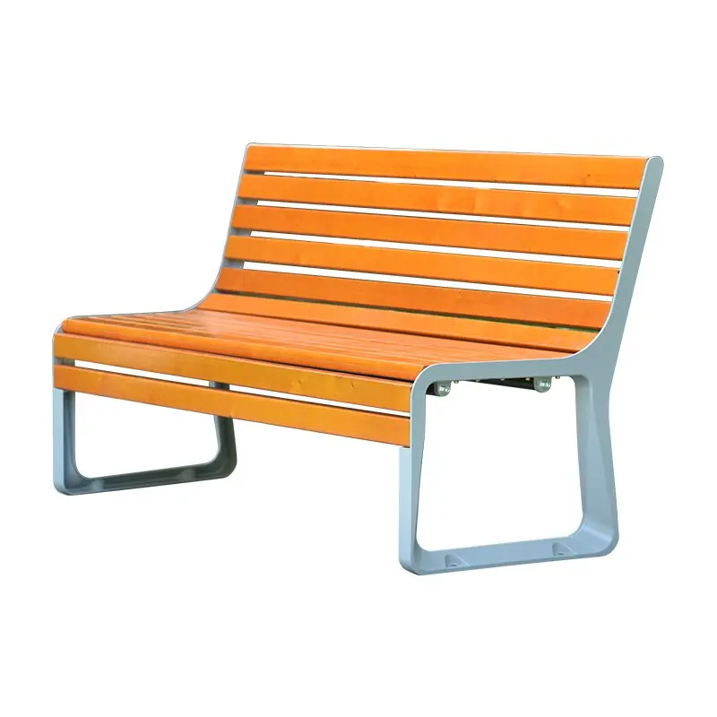 Factory customized modern outdoor bench wooden garden bench Garden Bench For Outdoor