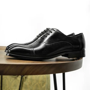 2026 Fashion Low MOQ RTS Product Wholesale Available Formal Oxfords Men Shoes